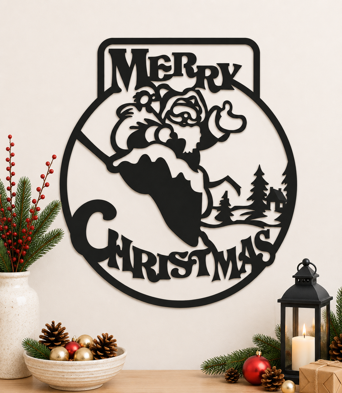 Настінне панно «Merry Christmas 4»